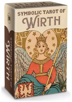 Таро мини Символическое Вирта/Mini Tarot Symbolic of Wirth (78 карт + инструкция) Аввалон Ло Скарабео 9788865279168 
