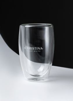 Christina Double wall glass Cosmetics