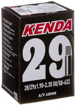 Камера для велосипеда KENDA 28 29"  авто ниппель 1 9 2 35 (50/58 622) 5 516329 УТ 00001094