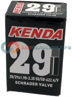 Камера для велосипеда KENDA 28 29"  авто ниппель 1 9 2 35 (50/58 622) 5 516329 УТ 00001094
