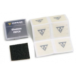 Коробка дисплей с наборами беcклеевых заплаток TOPEAK FlyPaper Glueless Patch Kit  TGP03 УТ 00001779