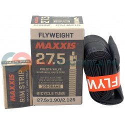 Камера Maxxis FlyWeight  27 5x1 9/2 125 ниппель presta велониппель IB75120000 УТ 00022840