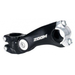 Вынос велосипедный внешний ZOOM  регулируемый 0 60` 1 1/8" 120/90мм для руля 25 4мм алюминий 6 180190 УТ 00058940