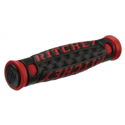 Грипсы велосипедные Ritchey MTB True grip Pro TG6 черные/красные  11275 УТ 00066091