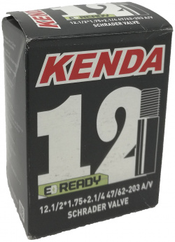 Камера велосипедная KENDA 12 1/2"х1 75 2 125 (47/62 203) автониппель 5 511301 00 00013263