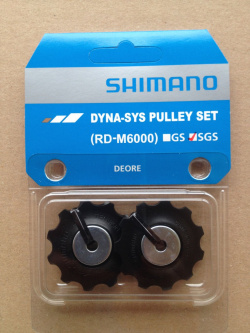 Ролики для велосипеда  SHIMANO RD M6000 Y3E498020 SGS 10скоростей пара роликов УТ 00110767