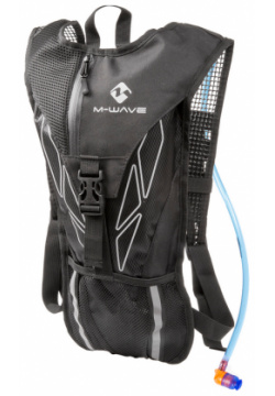Велосипедный рюкзак M WAVE с гидропаком  черно серый 5 122500 00 00015216