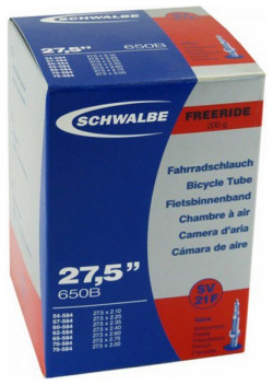 Велокамера Schwalbe SV21F  27 5"х2 1 3 0 54/75 584 Presta 40mm Freeride 10400073 УТ 00131564