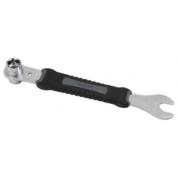 Ключ педальный Super B TB MW50  15mm черная прорезиненая ручка 883135 УТ 00065499