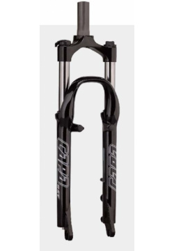 Вилка велосипедная RST Capa Т  24"х 1" пружинно эластомерная V+D черная 1 0010 00 00018743