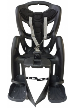 Детское велокресло BELLELLI Pepe TUV  на подседельный штырь черное до 7лет/22кг 0 219994 УТ 00141255