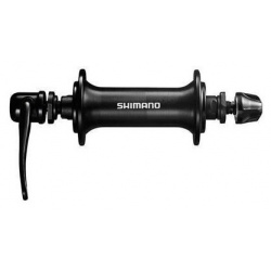 Велосипедная втулка Shimano TX500  передняя 32 отверстий v brake гайки чёрный EHBTX500EL УТ 00044606