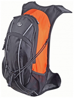 Рюкзак спортивный AUTHOR CYCLONE GSB  V=9л+желтый чехол от дождя черно оранжевый 8 8100276 УТ 00025472