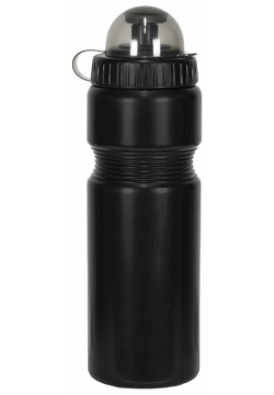 Велофляга STARK DL 600C  750 мл пластик с клапаном черный УТ 00295660