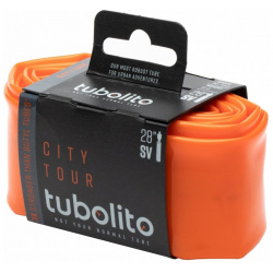 Камера велосипедная TUBOLITO  Tubo City/Tour SV вес 130 г ниппель Presta 33000073 ELVEDES УТ 00275700