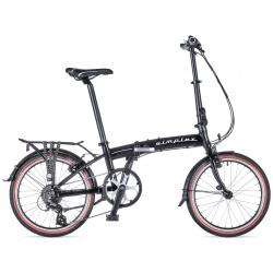 Рама велосипедная AUTHOR  алюминиевая складная с замком для Simplex 2015 черная 8 2015001 УТ 00243424