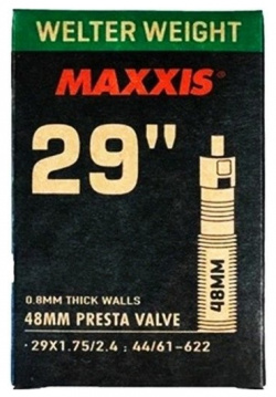 Камера MAXXIS WELTER WEIGHT 29X1 75/2 4 (44/61 622) 0 8 LFVSEP48 (B C) велосипедная wp  EIB00140600wp УТ 00360752