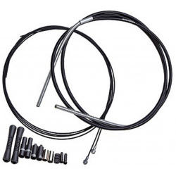 Комплект рубашек и тросиков тормозной  SRAM SlickWire Road Brake Cable Kit 5 мм черный УТ 00041610