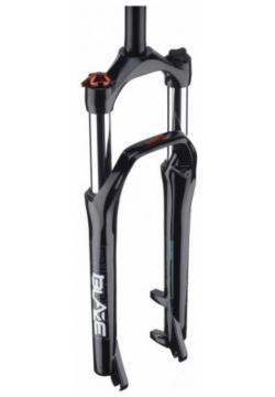 Вилка велосипедная RST Blaze TNL  27 5"х 28 6 пружинно масляная 100 мм D черная 1 0203 00 00018785