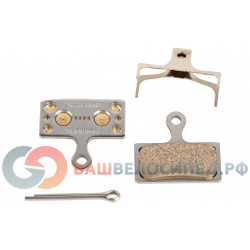 Тормозные колодки Shimano G04S  состав металл с пружинкой и шплинтом Y8MY98010 УТ 00035346