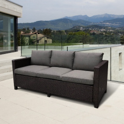 Комплект плетеной мебели T347/S65A W53 Brown Афина
