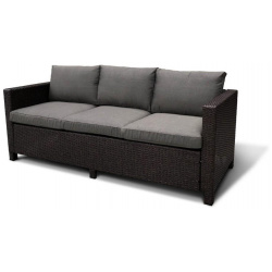 Комплект плетеной мебели T347/S65A W53 Brown Афина