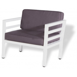 Кресло интерьерное Глория 4sis GLO A 1 White Полный размер (ДхГхВ): 78x72x65