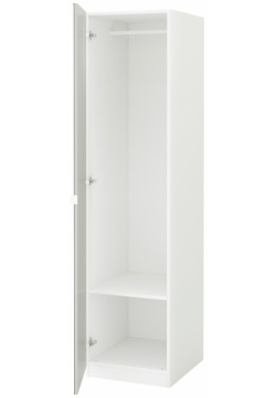 Пенал PAX IKEA с 1 дверью зеркалом Фиеста Эко