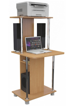 Компьютерный стол СК 207 Grey Полный размер (ДхВхГ): 600х1260х600