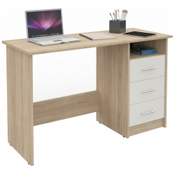Компьютерный стол СК 204 Grey Полный размер (ДхВхГ): 1230x760x500
