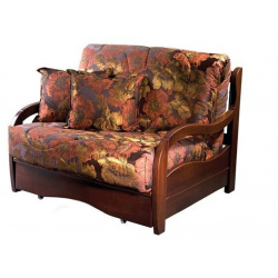 Кресло кровать Нирвана с деревянными подлокотниками Фиеста