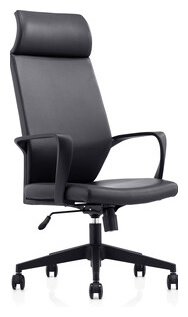 Кресло офисное NORDEN Союз LB/ черный пластик/черная экокожа CH 192B S29 40 Тип