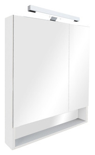 Зеркальный шкаф Roca Gap 70 белый глянец (ZRU9302886) ZRU9302886