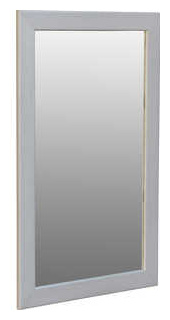 Зеркало Мебелик Берже 24 90 белый ясень (П0001214) П0001214