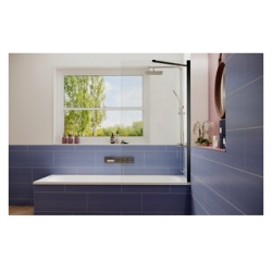Шторка для ванны Ambassador Bath Screens 80 прозрачная  черный (16041207) 16041207