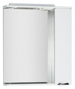 Зеркало шкаф Aquanet Гретта 75 венге/белый (173995) 173995