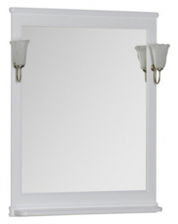 Зеркало Aquanet Валенса 70 белое (180150) 180150