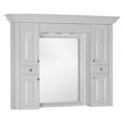 Зеркало шкаф Aquanet Кастильо 140 белый (183174) 183174
