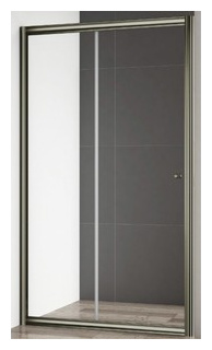 Душевая дверь Cezares Giubileo BF 1 140 прозрачная  бронза (Giubileo C Br) Br