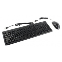 Клавиатура + мышь A4Tech KRS 8372  черный USB