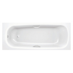 Ванна стальная BLB Universal HG 170х75 см 3 5 мм с отверстиями для ручек шумоизоляцией (B75HTH001) B75HTH001