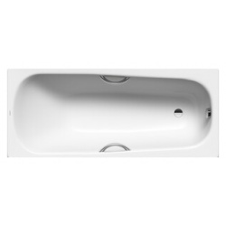 Ванна стальная Kaldewei Saniform Plus Star 331 Antislip  Easy Clean 150x70 см с отверстиями под ручки (133130003001) 1331 3000 3001