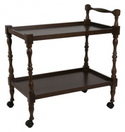 Стол сервировочный Мебелик Бридж средне коричневый (П0001996) П0001996