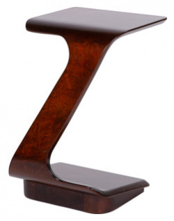 Стол журнальный приставной Мебелик Неро вишня (П0003002) П0003002