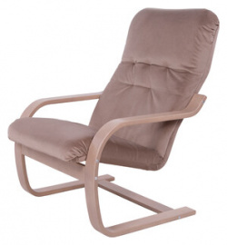 Кресло Мебелик Сайма ткань премьер 08  каркас шимо (П0004565) П0004565