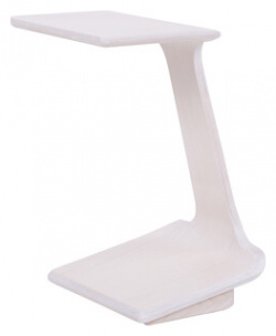 Стол журнальный приставной Мебелик Неро 2 белый ясень (П0005630) П0005630
