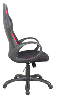 Кресло офисное Brabix Force EX 516 ткань черное/вставки красные (531571) 531571