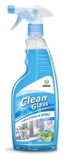 Очиститель стекол GRASS Clean Glass  Голубая лагуна 600мл (125247) 125247 Форма