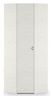 Шкаф для одежды угловой Моби Амели 13 131 шелковый камень (универсальная дверь) 