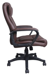 Кресло офисное Brabix Enter EX 511 экокожа коричневое (531163) 531163